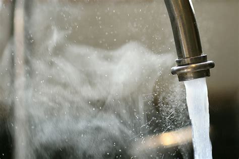 In Hot Water .